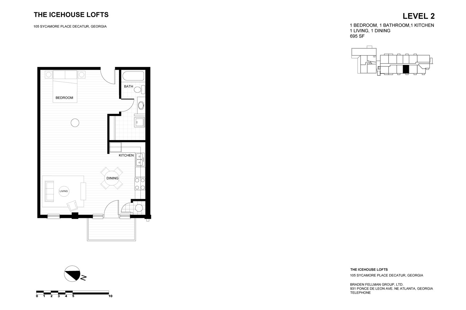 Decatur Apartment: 105 Sycamore Place