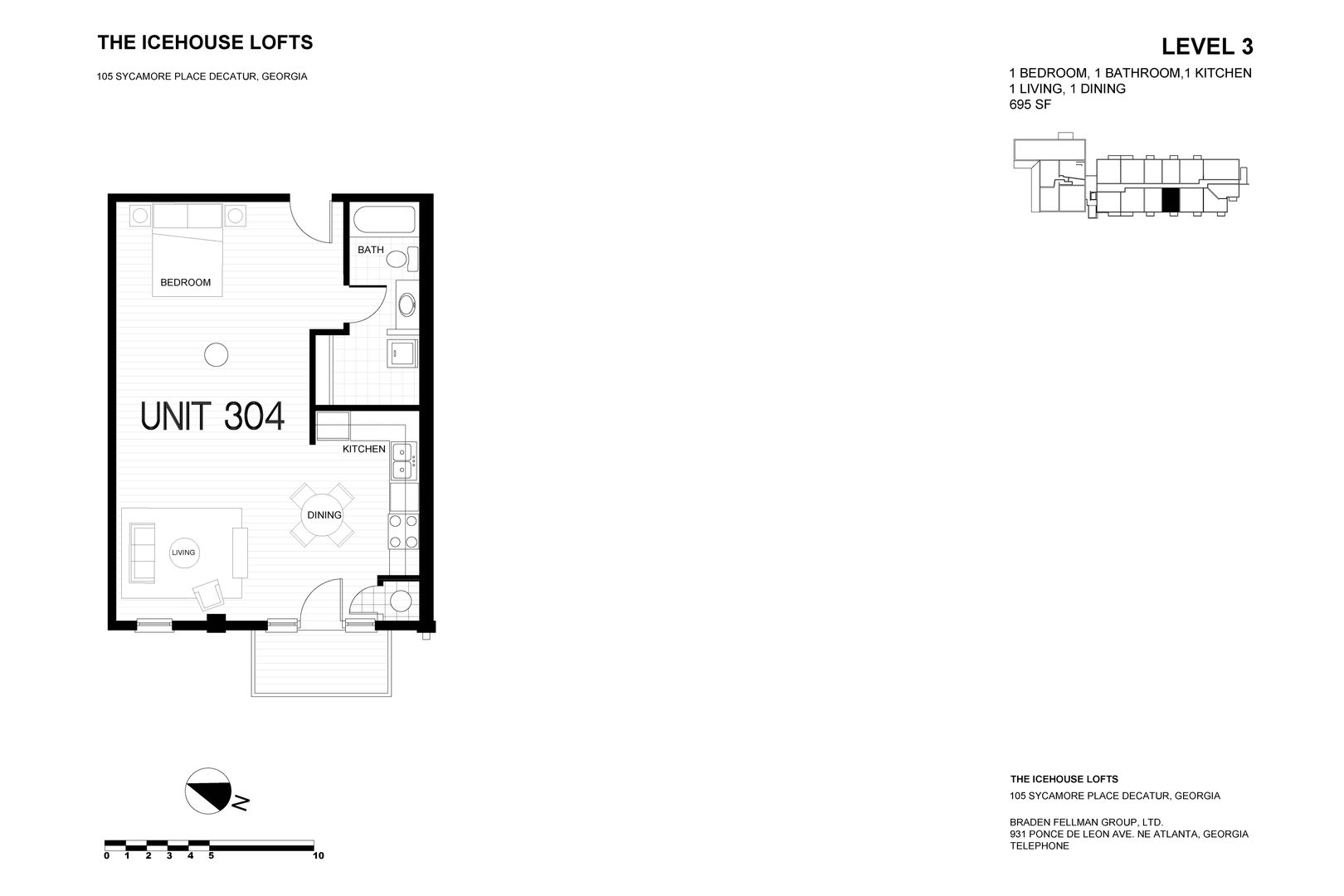 Decatur Apartment: 105 Sycamore Place