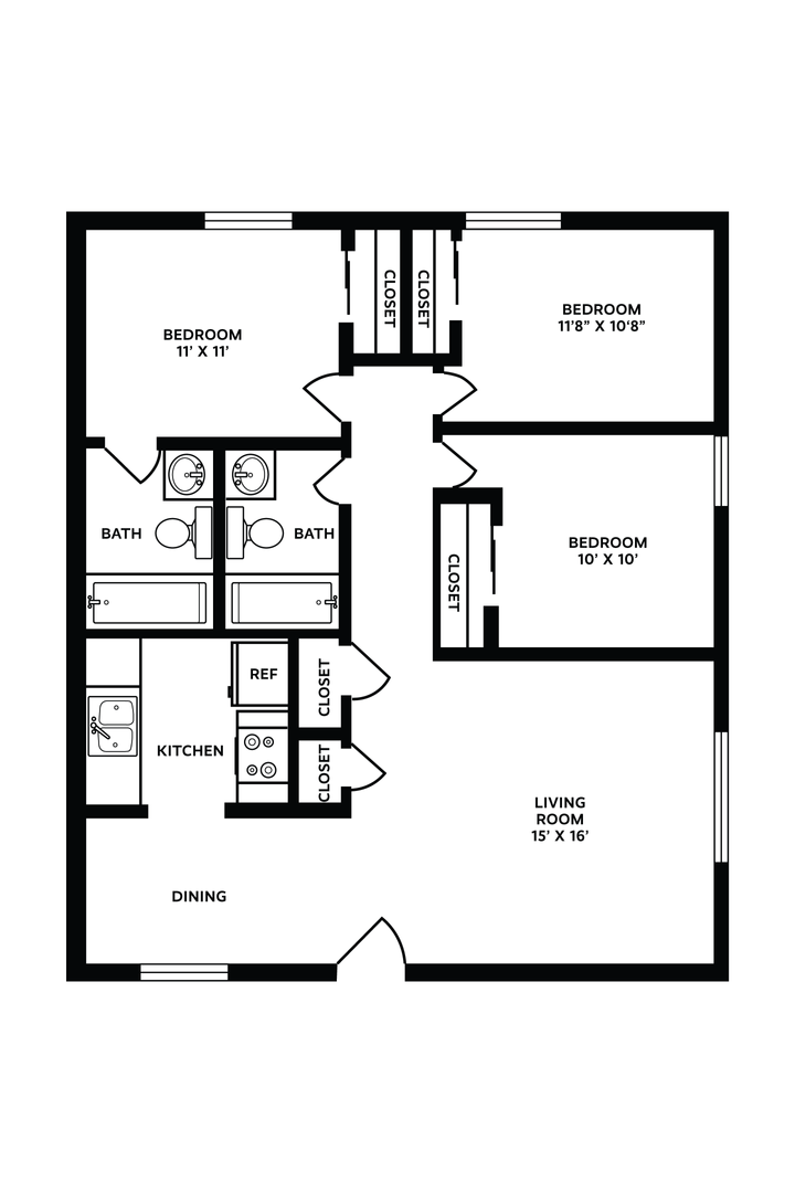 Charleston Apartment: 1476 Orange Grove Rd