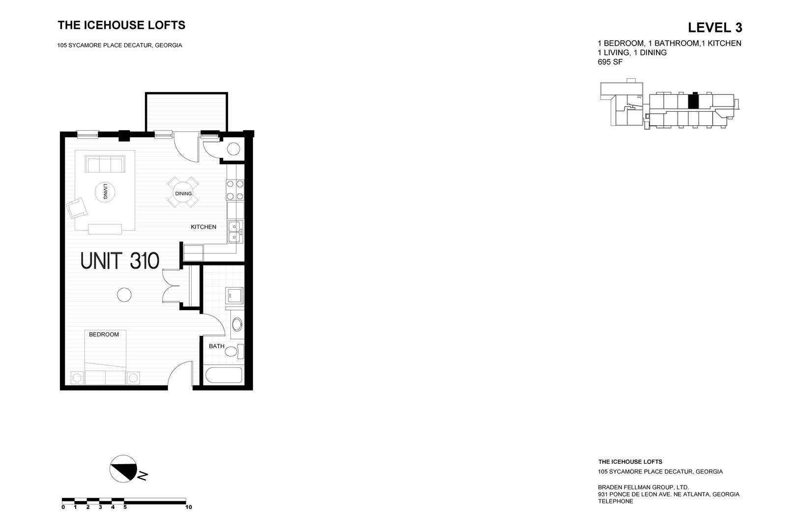 Decatur Apartment: 105 Sycamore Place