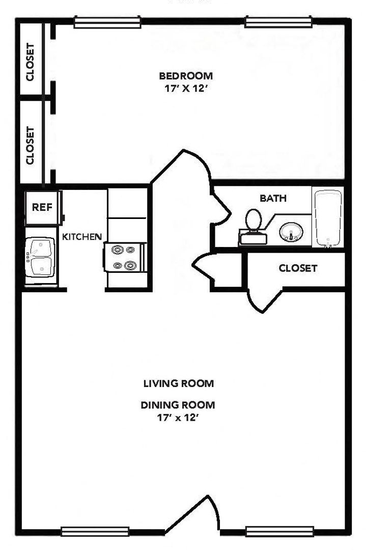 Charleston Apartment: 1545-1551 Sam Rittenburg Blvd
