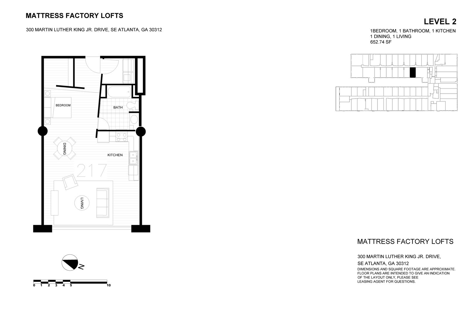 ATLANTA Apartment: 300 Martin Luther King Jr Dr SE