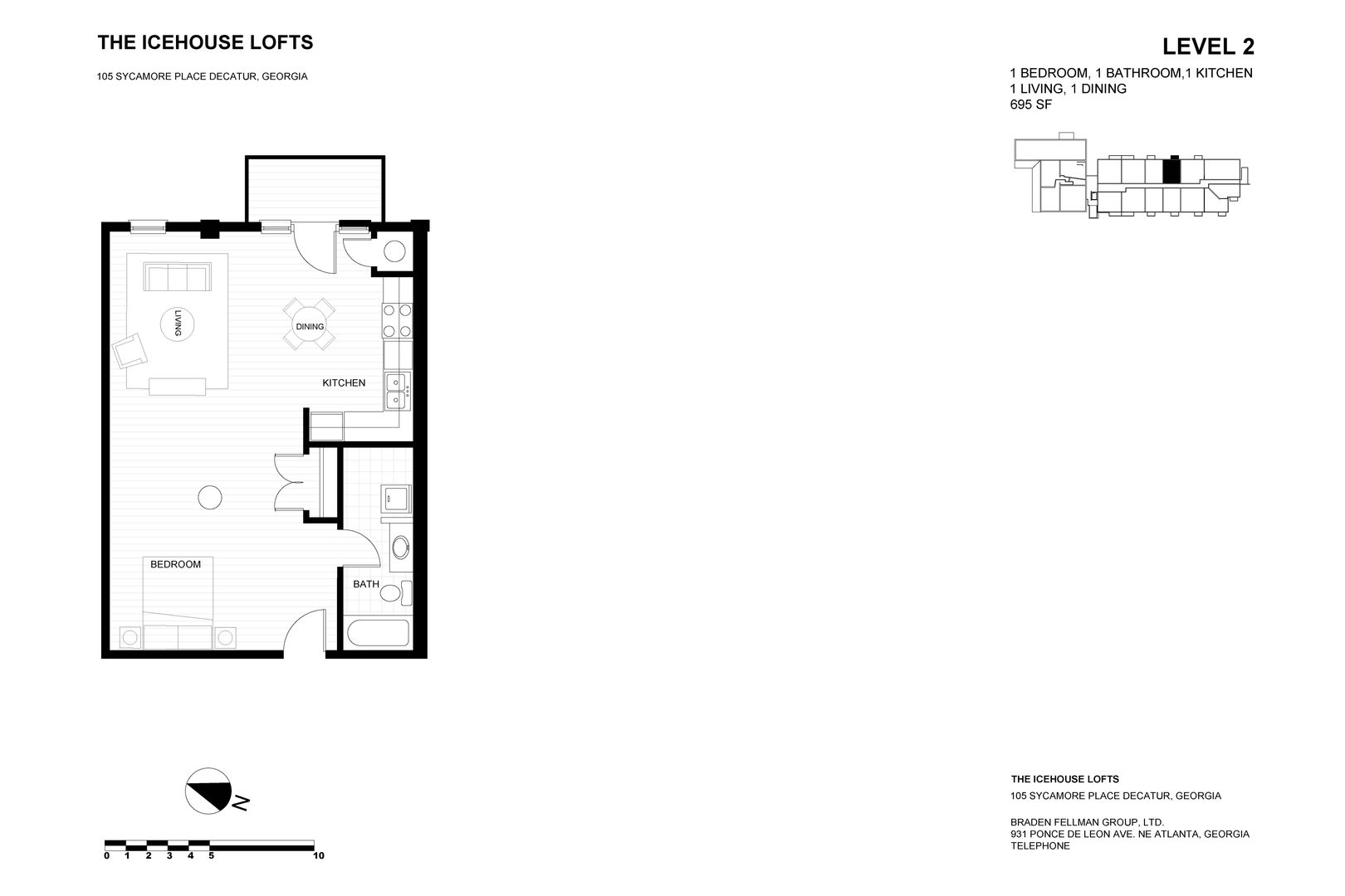 Decatur Apartment: 105 Sycamore Place