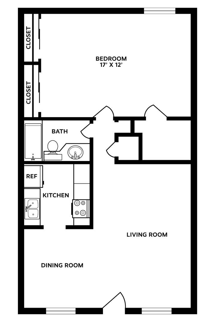 Charleston Apartment: 1545-1551 Sam Rittenburg Blvd