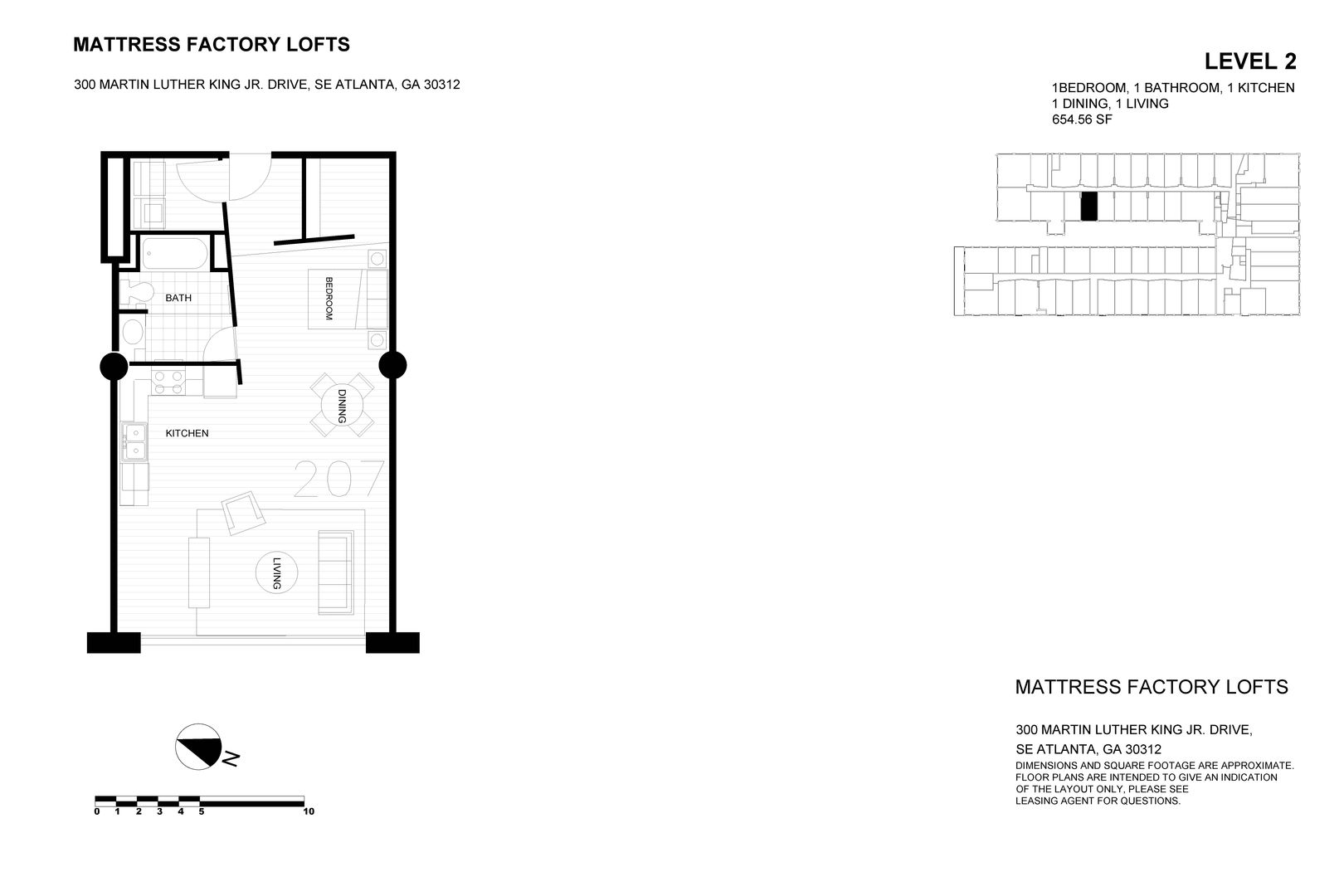 ATLANTA Apartment: 300 Martin Luther King Jr Dr SE