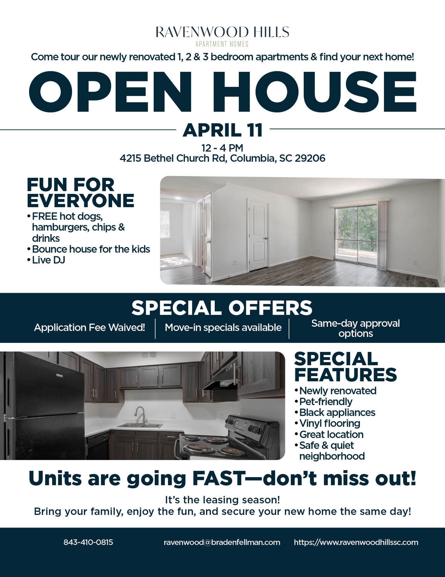 Columbia Apartment: 4215 Bethel Church Rd