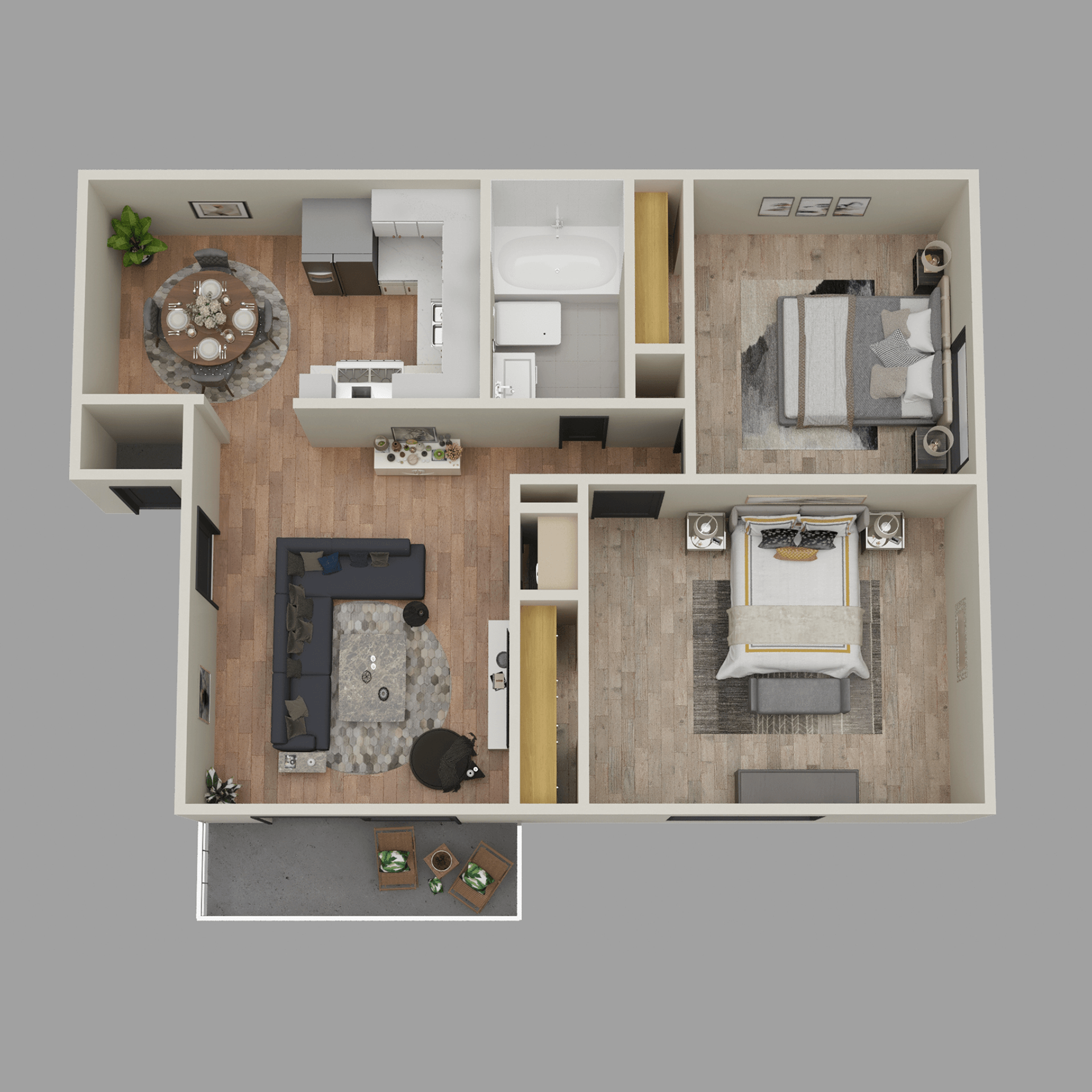 Columbia Apartment: 4215 Bethel Church Rd