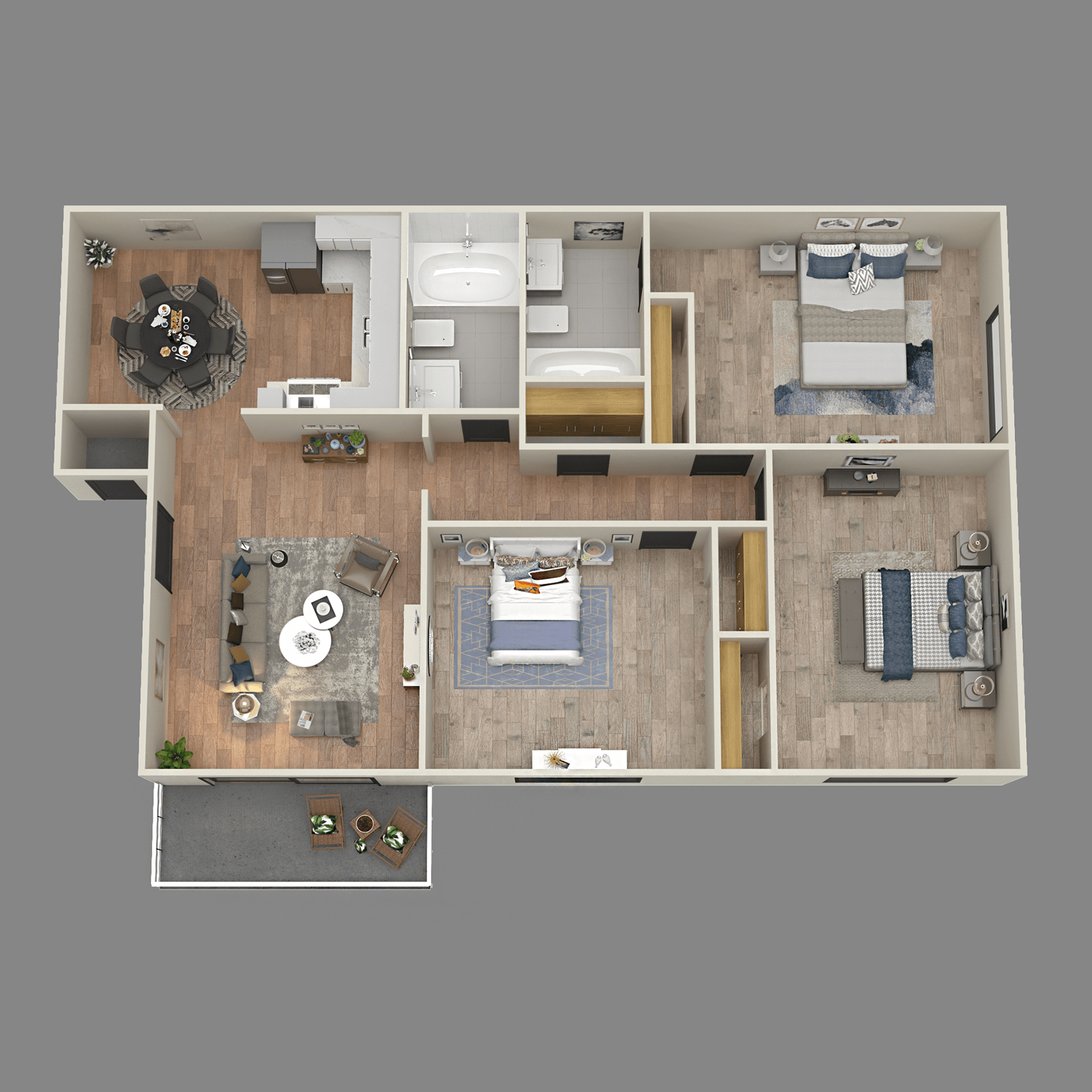 Columbia Apartment: 4215 Bethel Church Rd