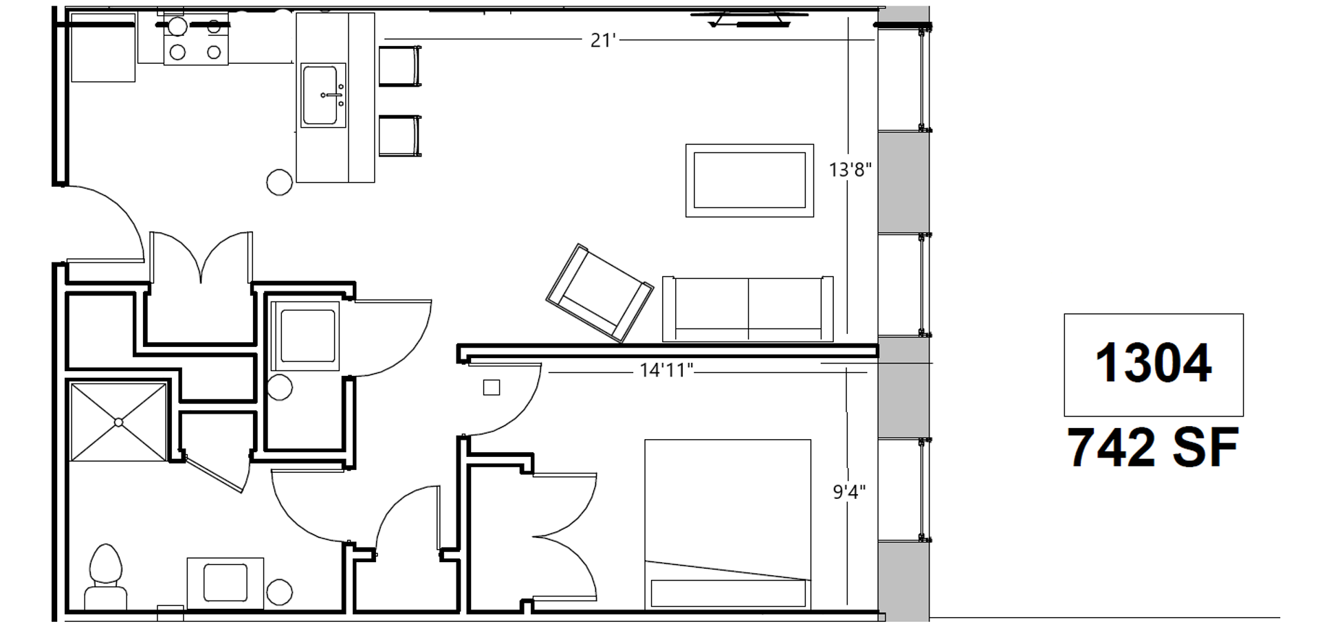Providence Apartment: 725 Branch Ave