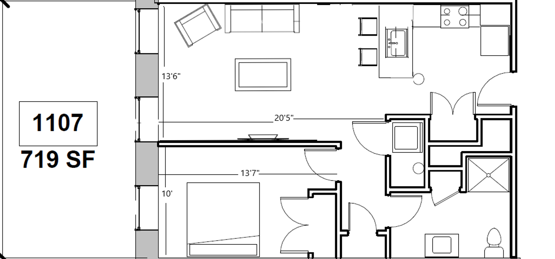 Providence Apartment: 725 Branch Ave