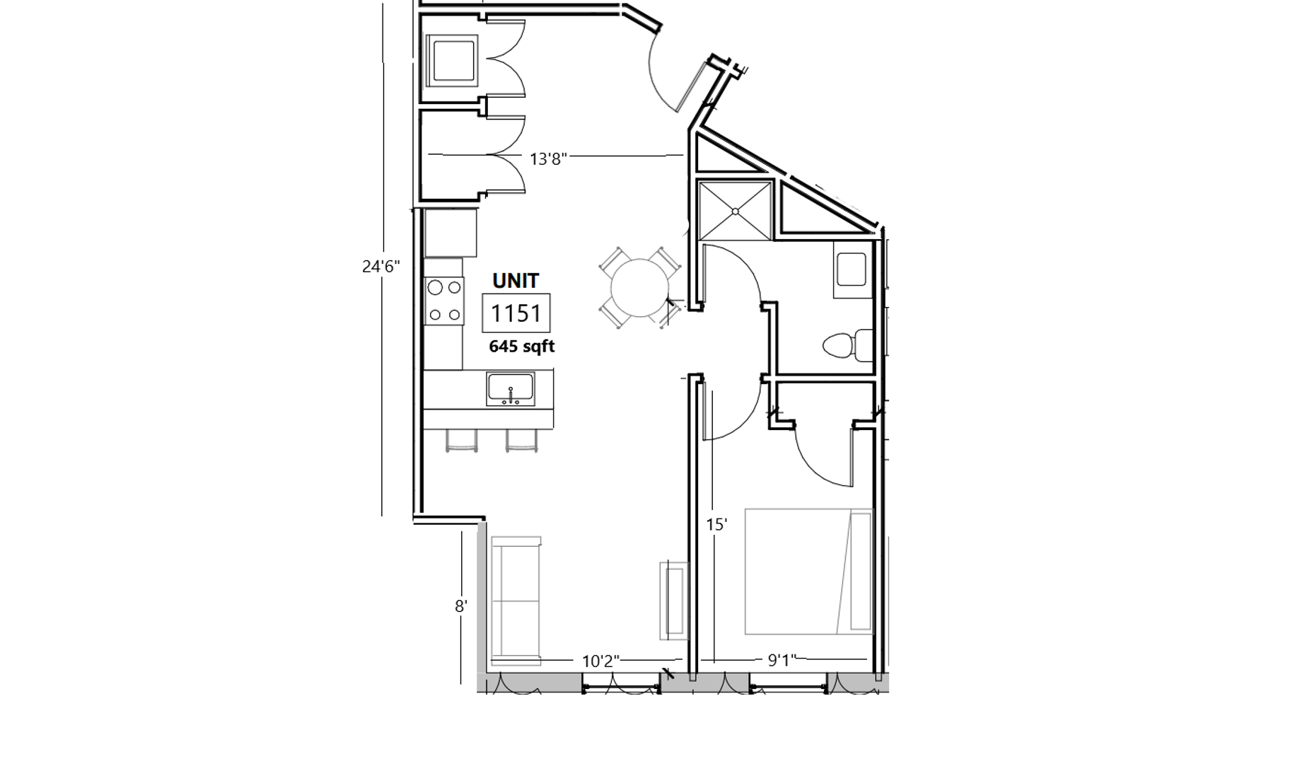 Providence Apartment: 725 Branch Ave