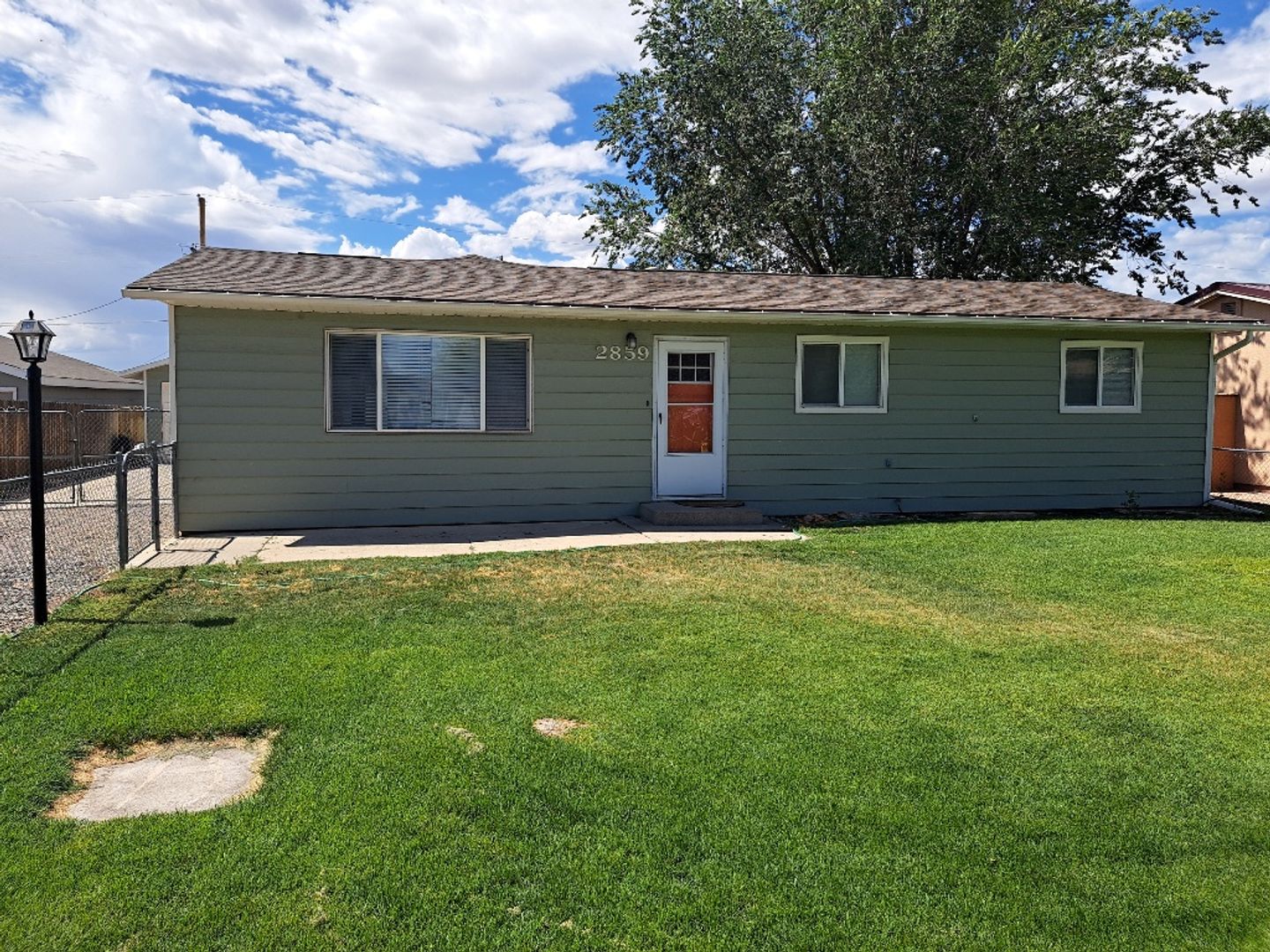 Grand Junction House: 2859 Hill Avenue