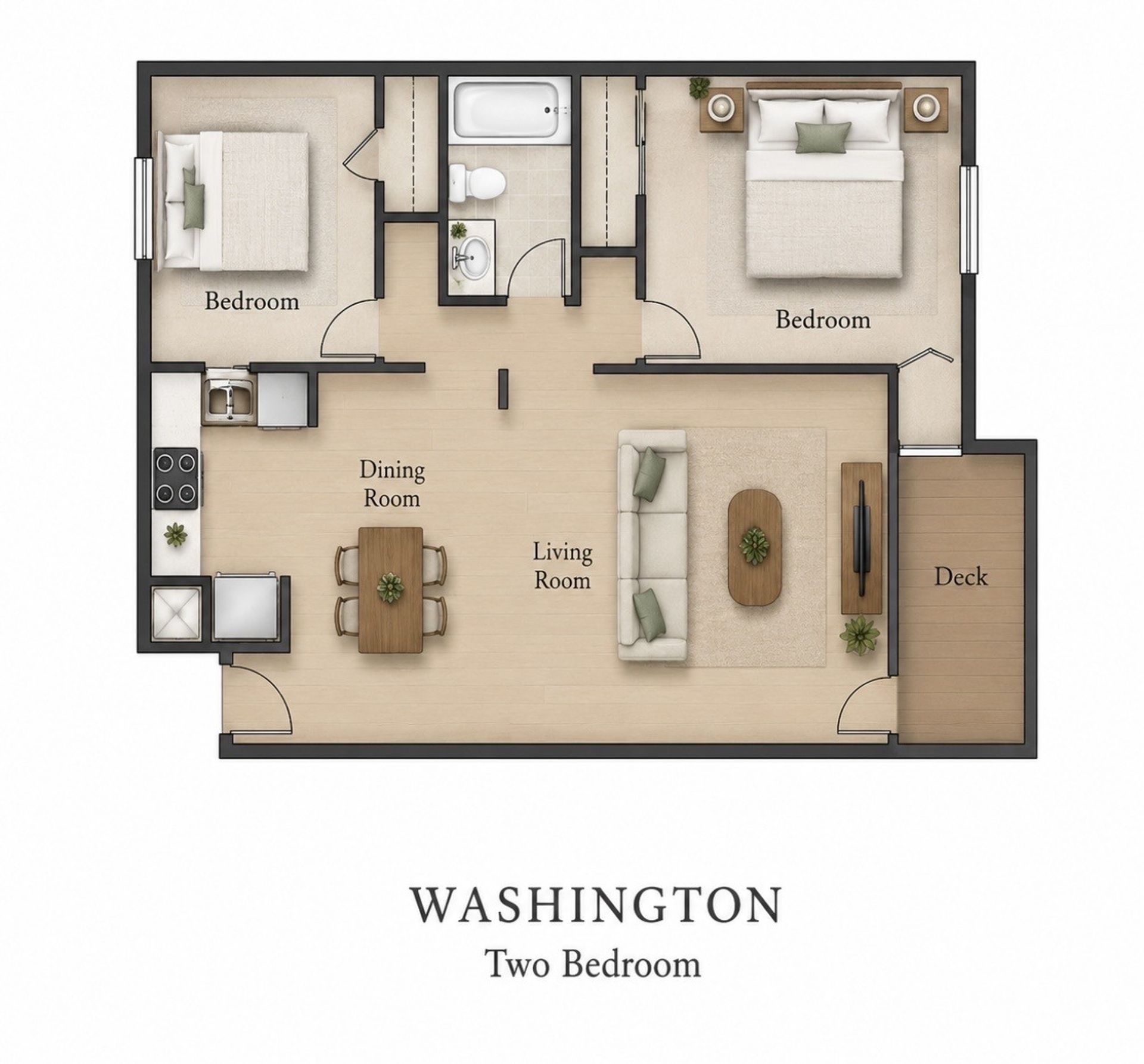 Portland Apartment: 8778 Columbia Blvd