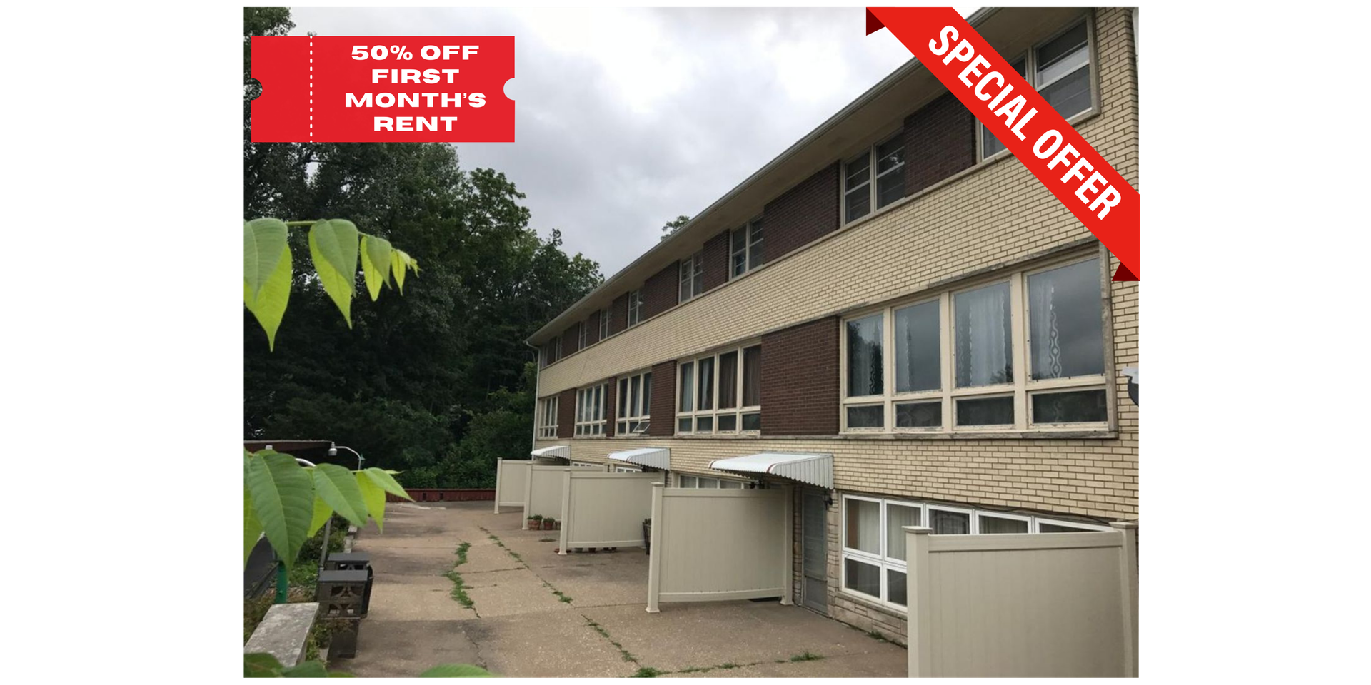 East Moline Apartment: 3615 Kennedy Dr