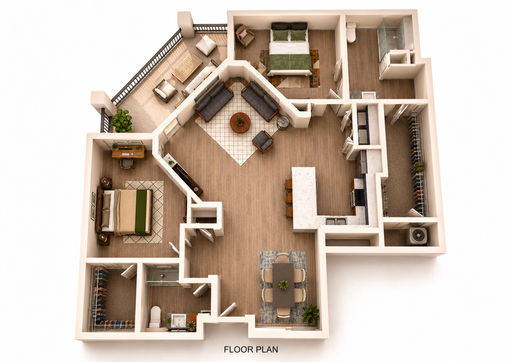 B4 - Two Bedroom Two Bathroom | 1,449 Sq. Ft. – photo 1