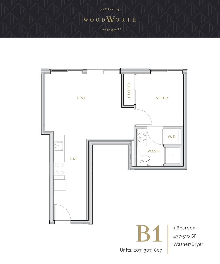 Seattle Apartment: 1225 10th Ave