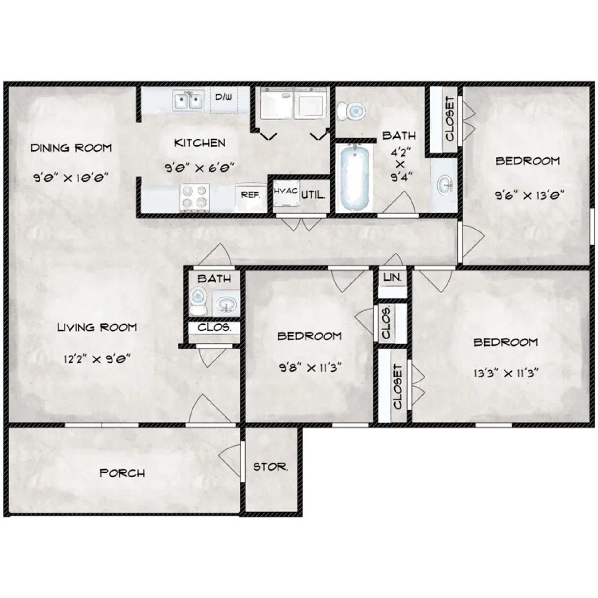 Auburn Apartment: 818 Bedell Ave.