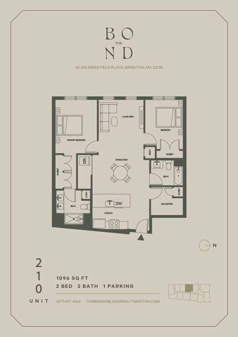 Brighton Apartment: 40 Soldiers Field Place