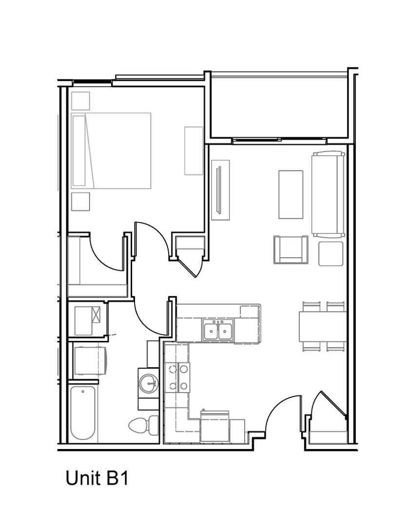 Madison Apartment: 5257-5273 University Avenue