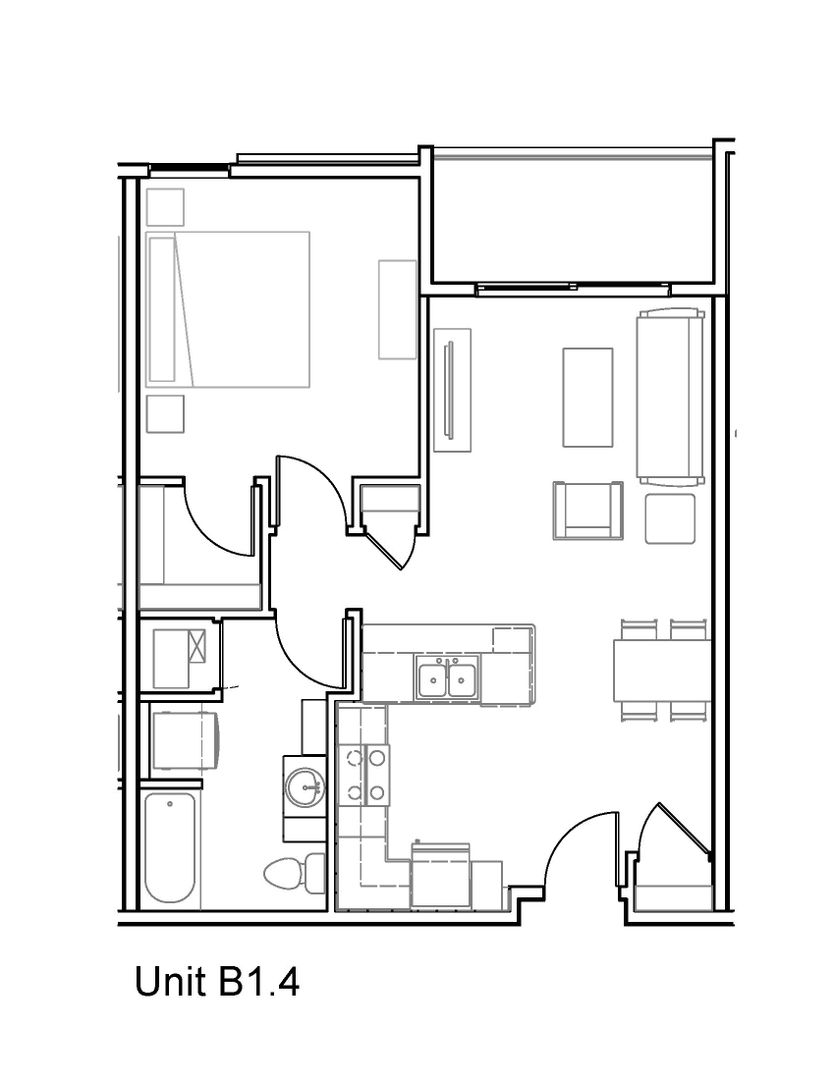 Madison Apartment: 5257-5273 University Avenue
