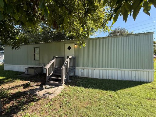 Two Bedroom One Bath Mobile Home