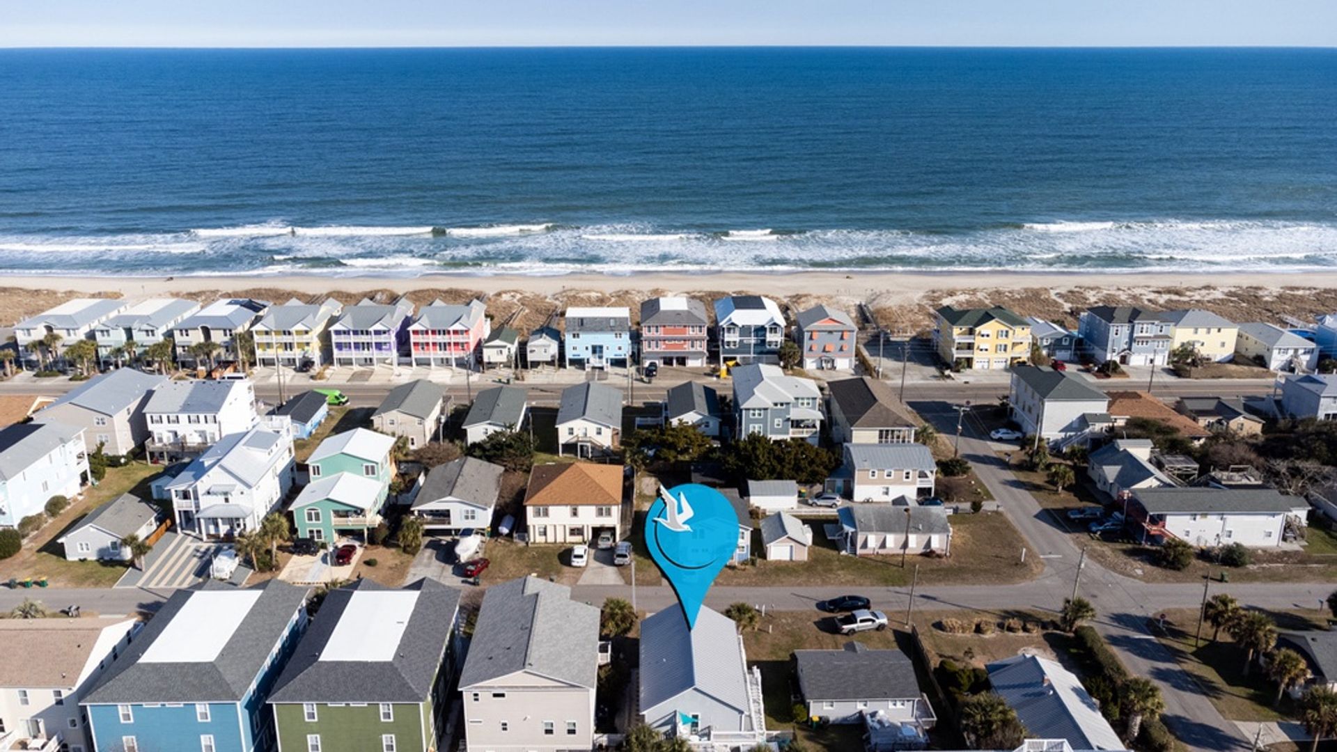Kure Beach House: 334 Third Avenue S (Upstairs Unit)