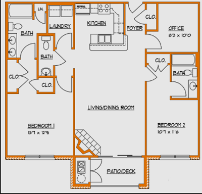Madison Floor Plan – photo 1