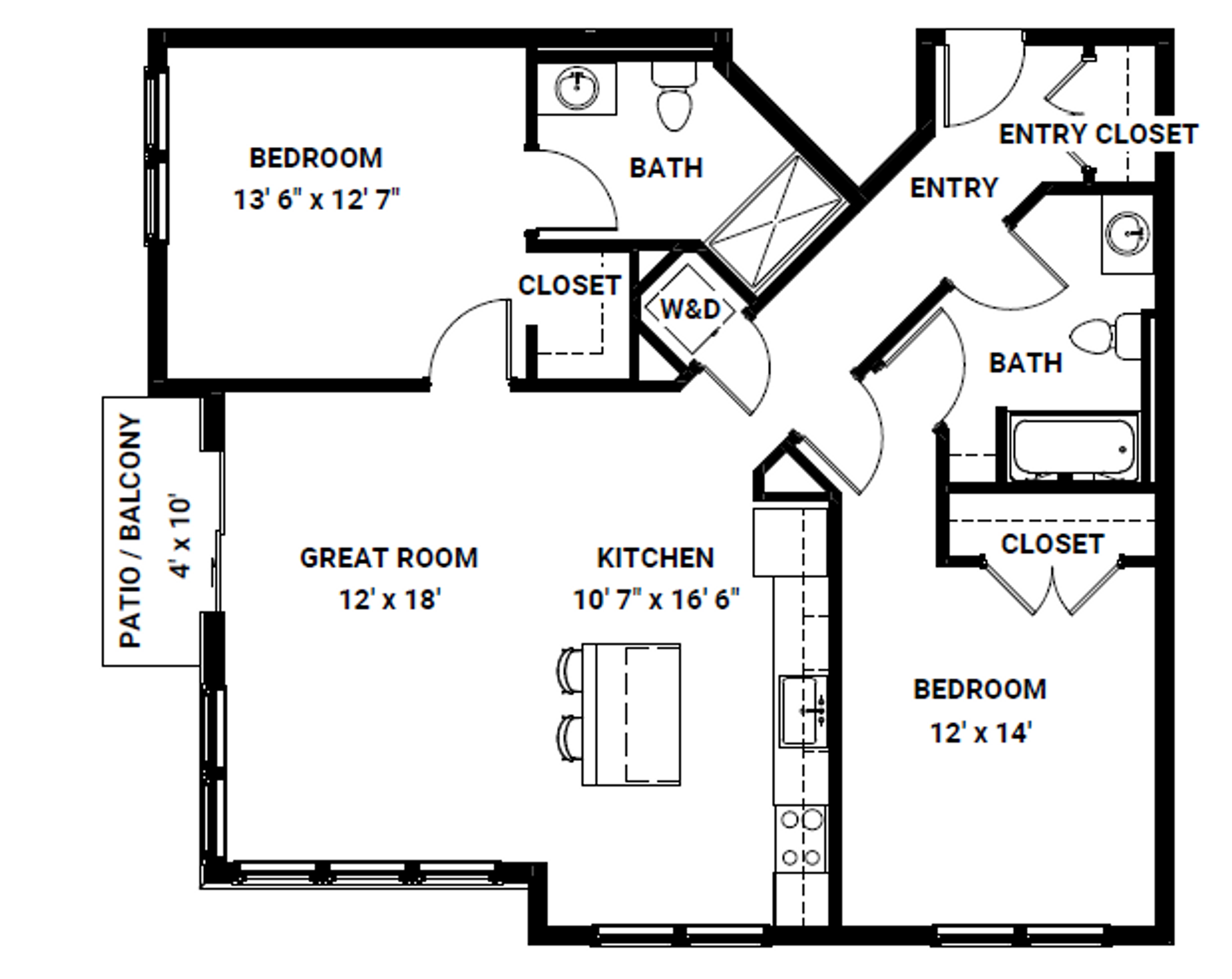 Rochester Apartment: 898 Buffalo Road