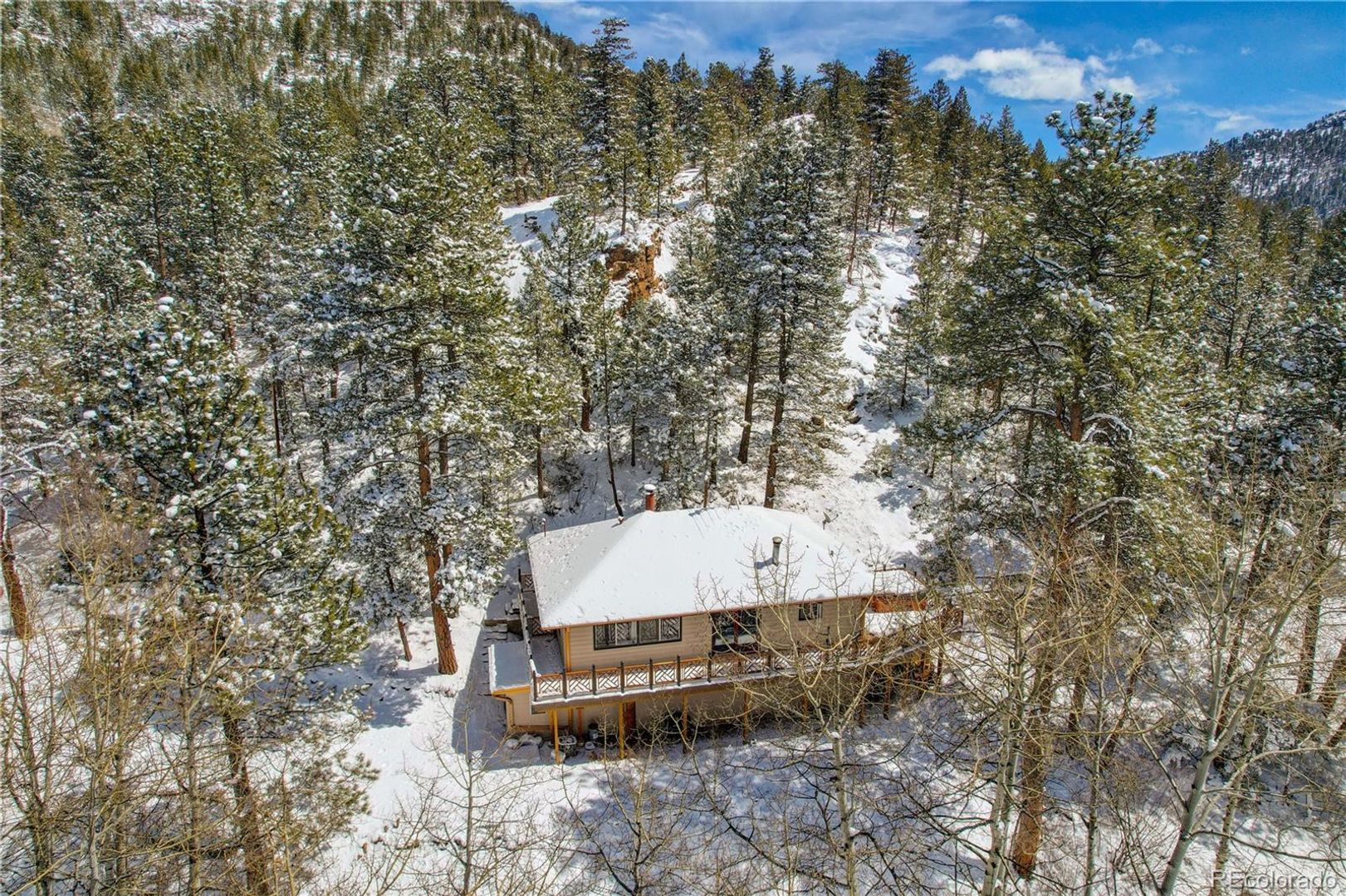 Golden House: 11710 Spruce Canyon Circle
