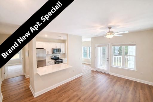 Modern Luxury 1 Bedroom 3rd Floor Apartment Vaulted Ceilings and Washer Dryer