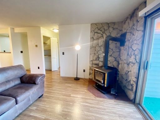 Furnished Condo in East Anchorage with Large Closets, Fireplace, and Balcony! – photo 1