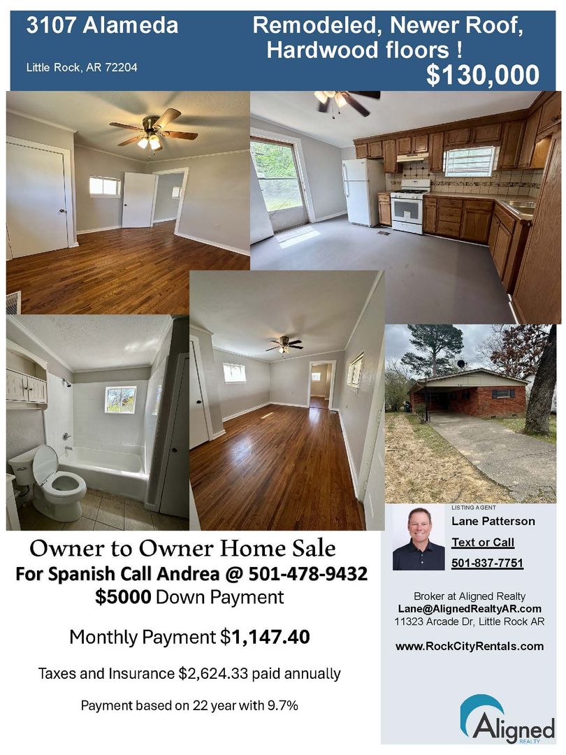 Little Rock House: 3107 Alameda Drive