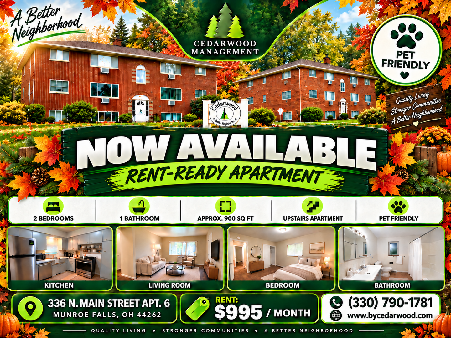 Munroe Falls Apartment: 336 N. Main Street