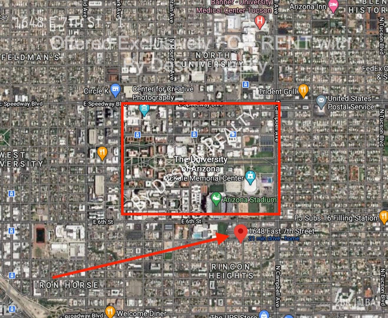 Tucson Multiplex: 1648 E 7th St - #1