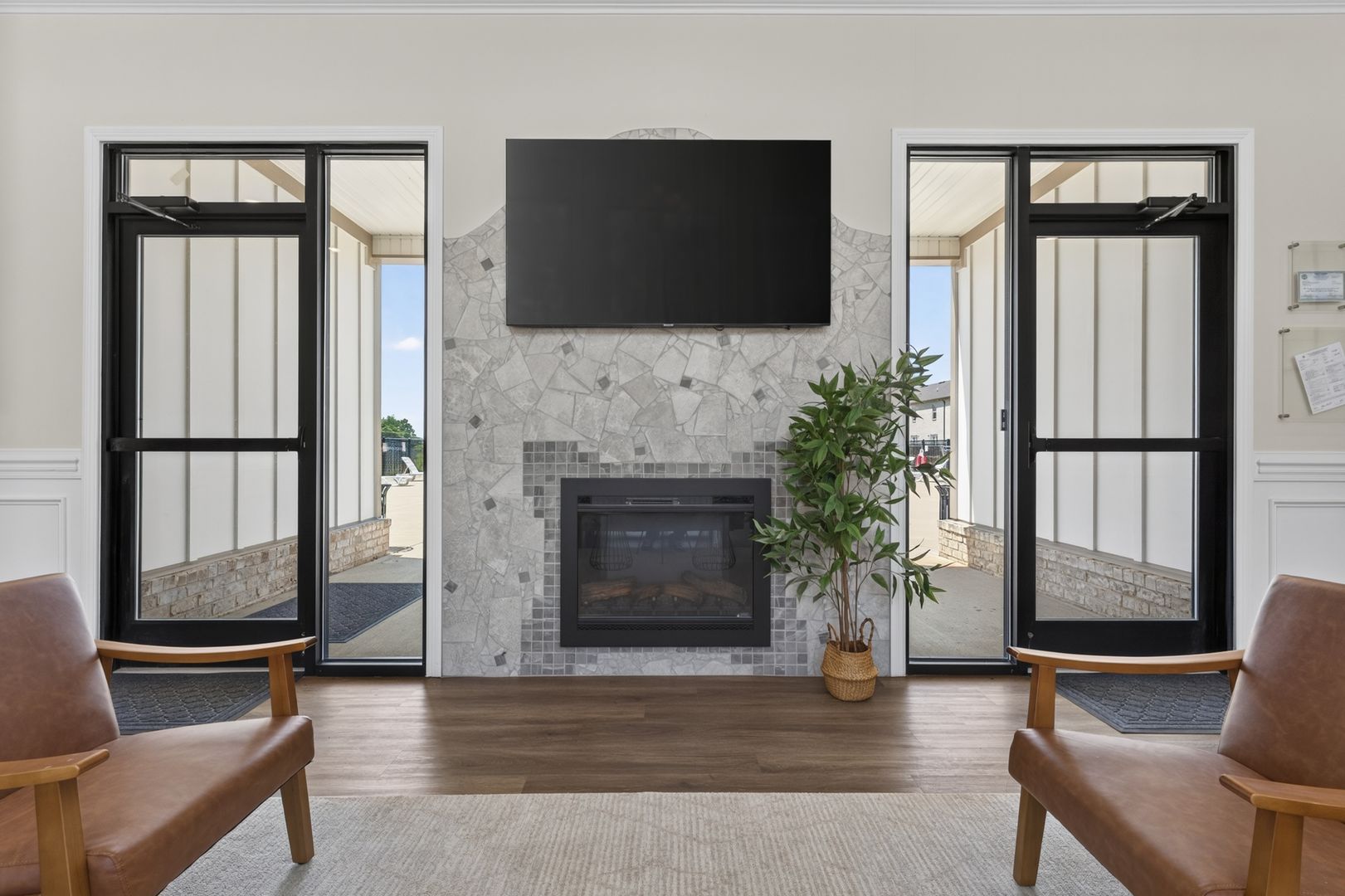 Lobby at Allen Rd - 3350 (x114) (2 of 3)