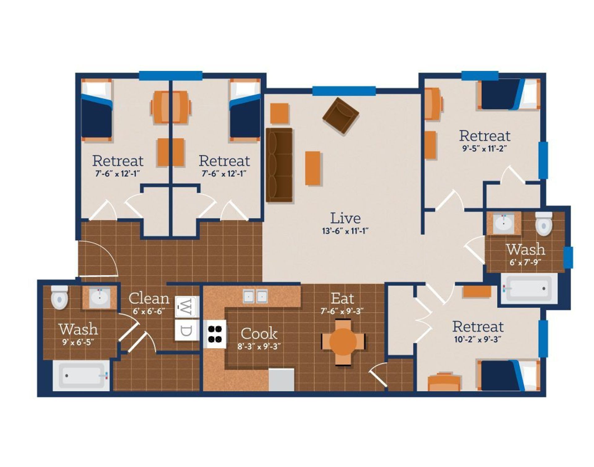 Shippensburg Apartment: 14 Kenneth Ave