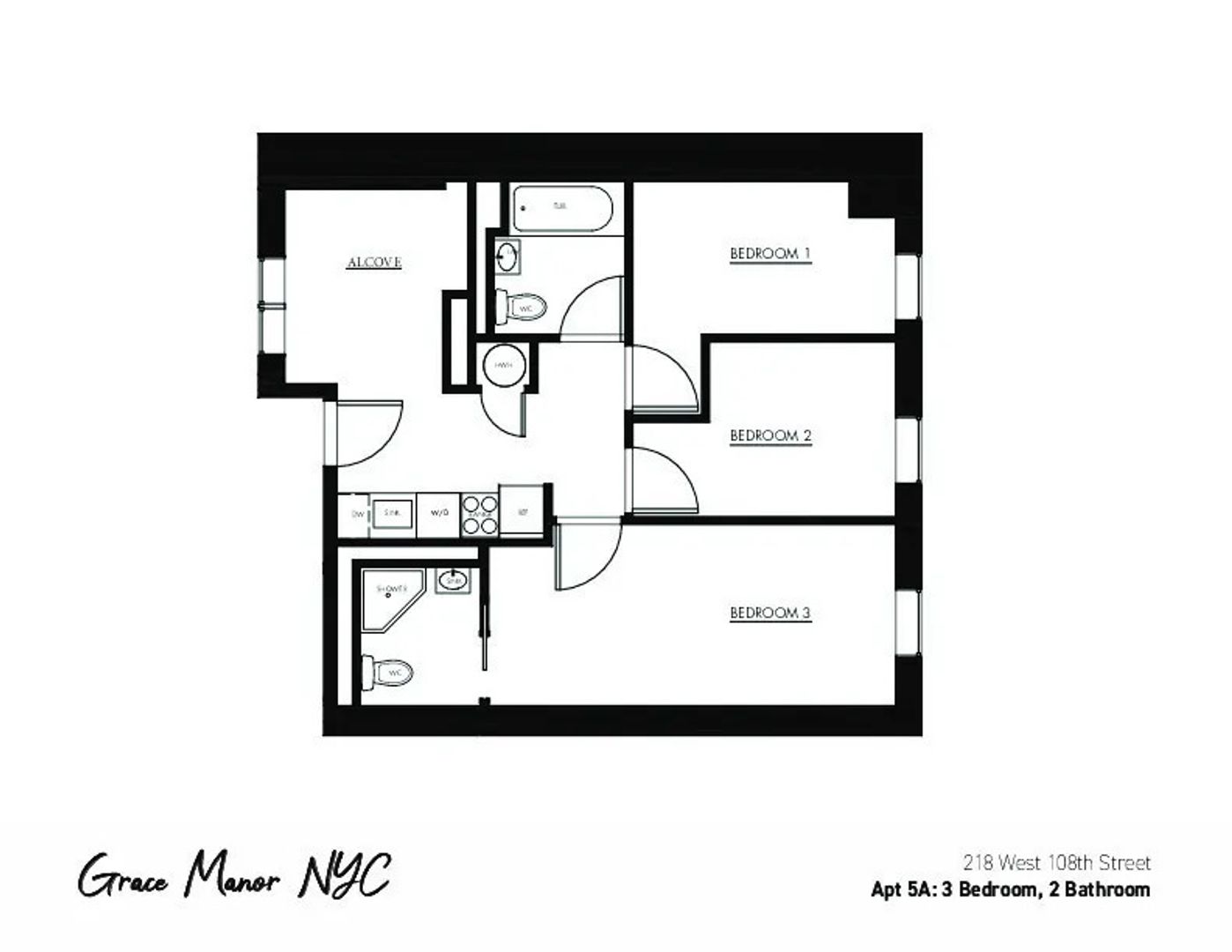 New York Apartment: 218 W 108th St