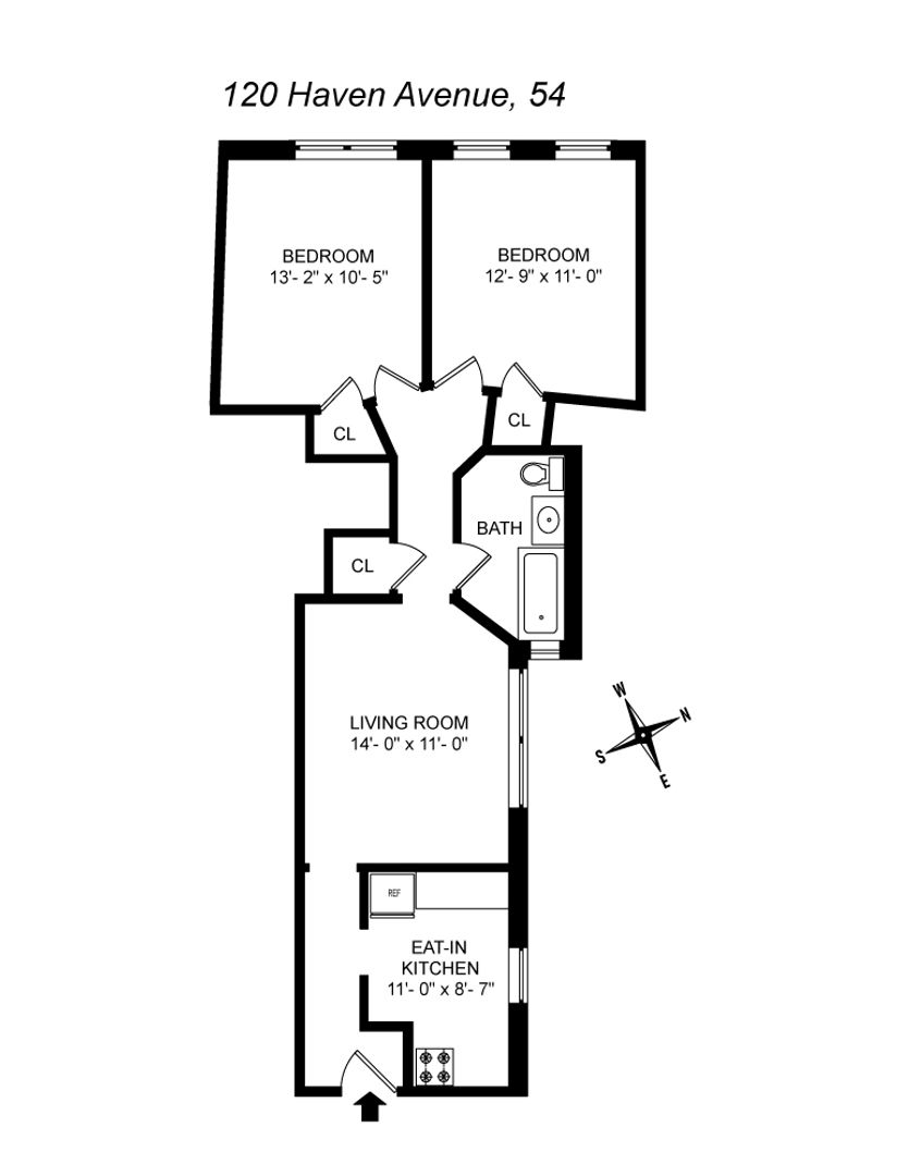 New York Apartment: 120 Haven Ave