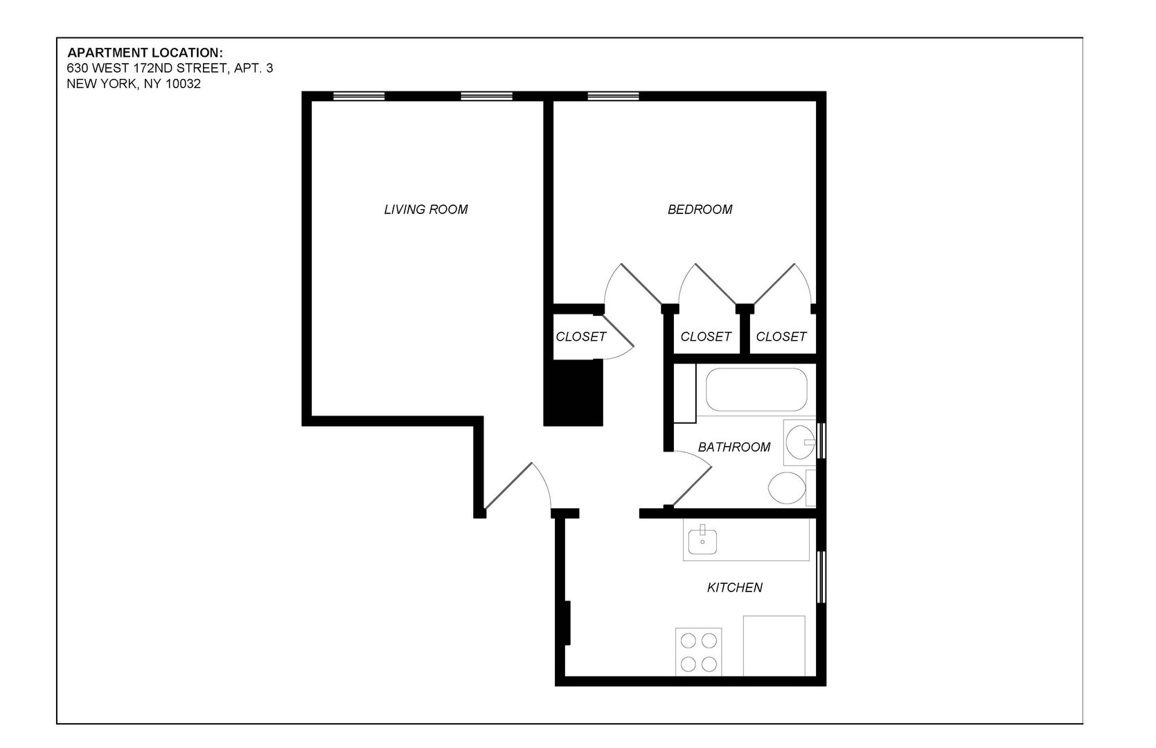 New York Apartment: 630 West 172nd Street