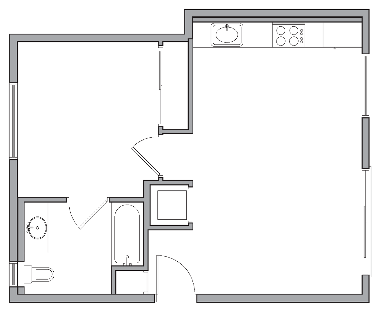 Los Angeles Apartment: 433 Rosenell Terrace