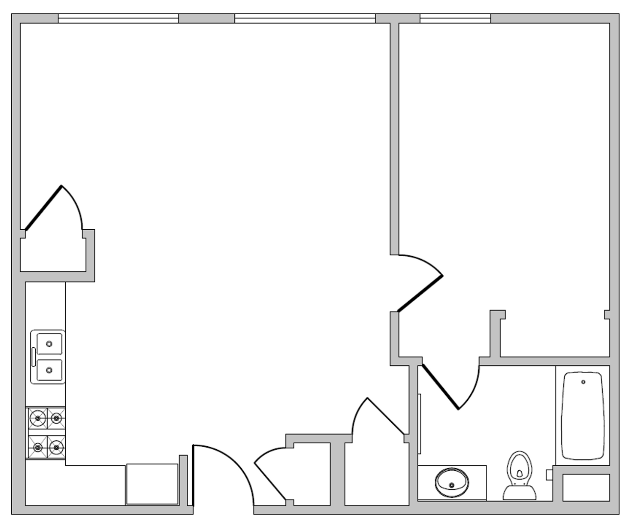 North Hollywood Apartment: 11430 Burbank Boulevard