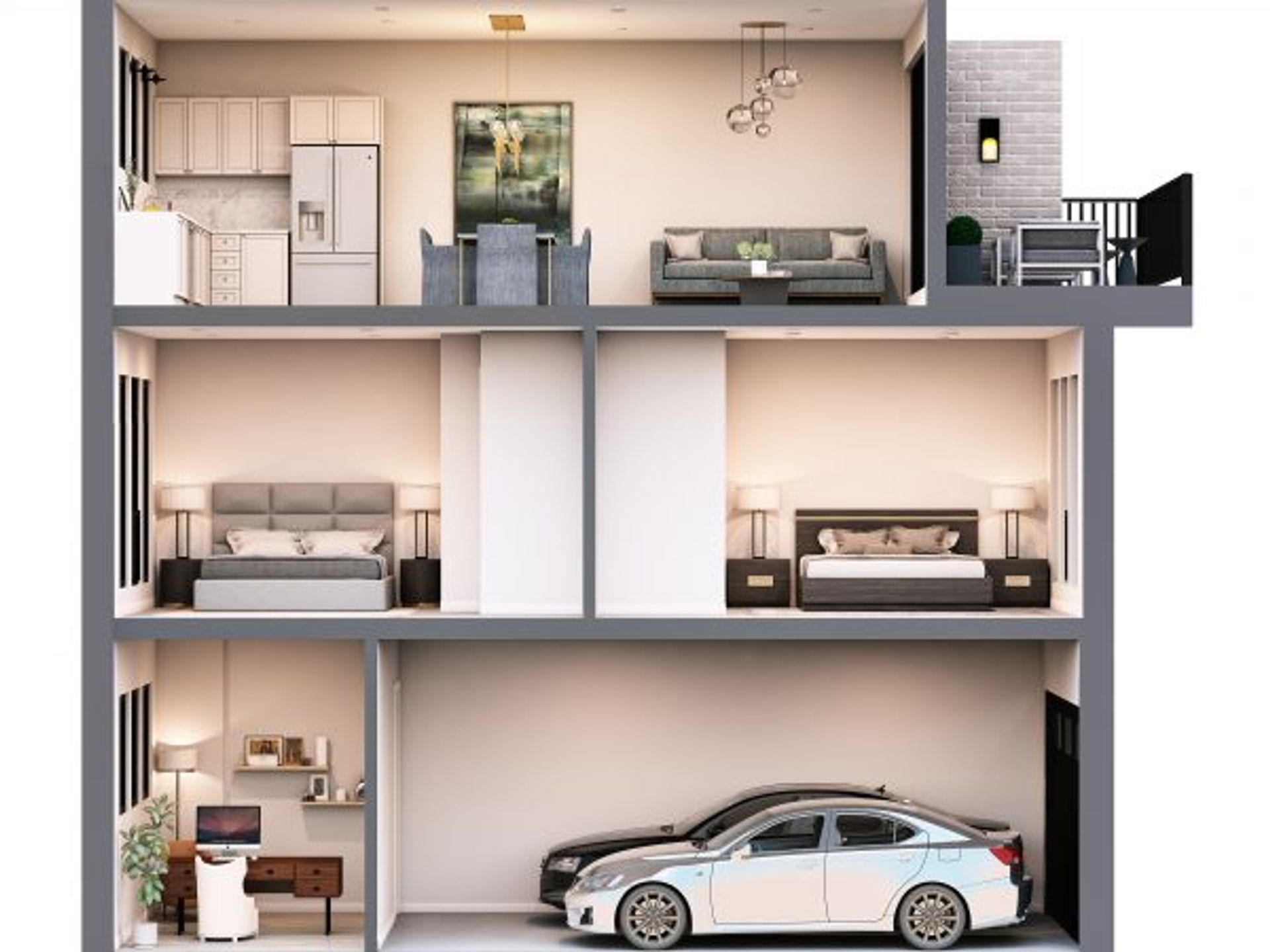 Des Moines Townhome: Keosauqua Way