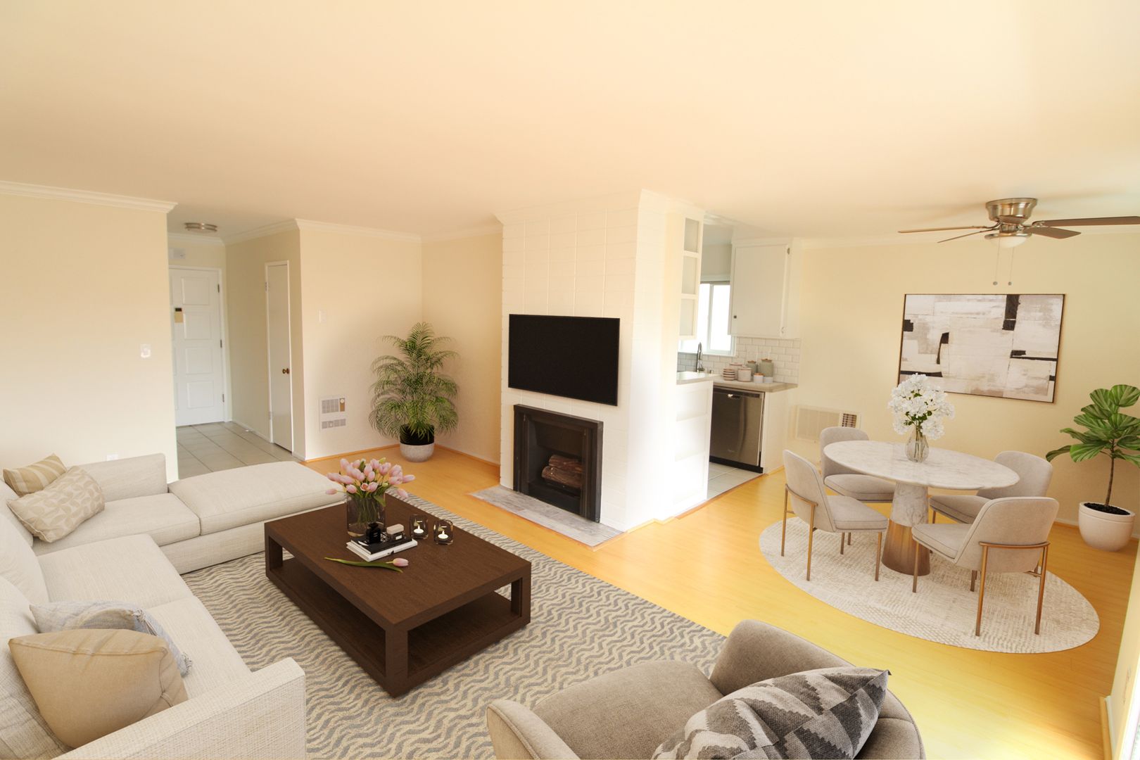 Los Angeles Apartment: 1553 S. Brockton Ave