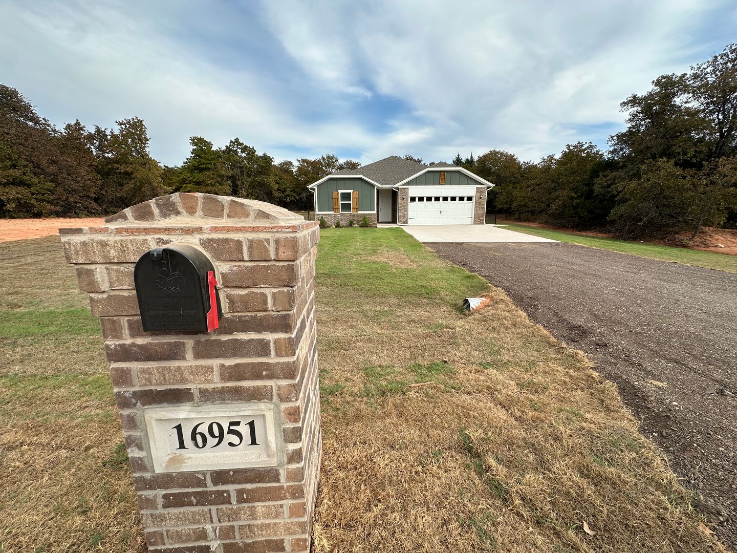 New Construction 3 Bedroom, 2 Bathroom on a 1.36 wooded acre lot!