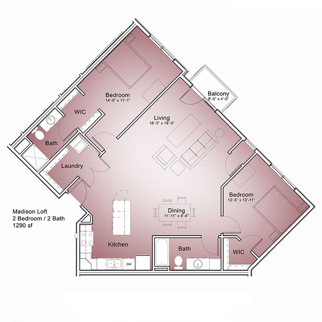 Mankato Apartment: 1050 Marsh Street
