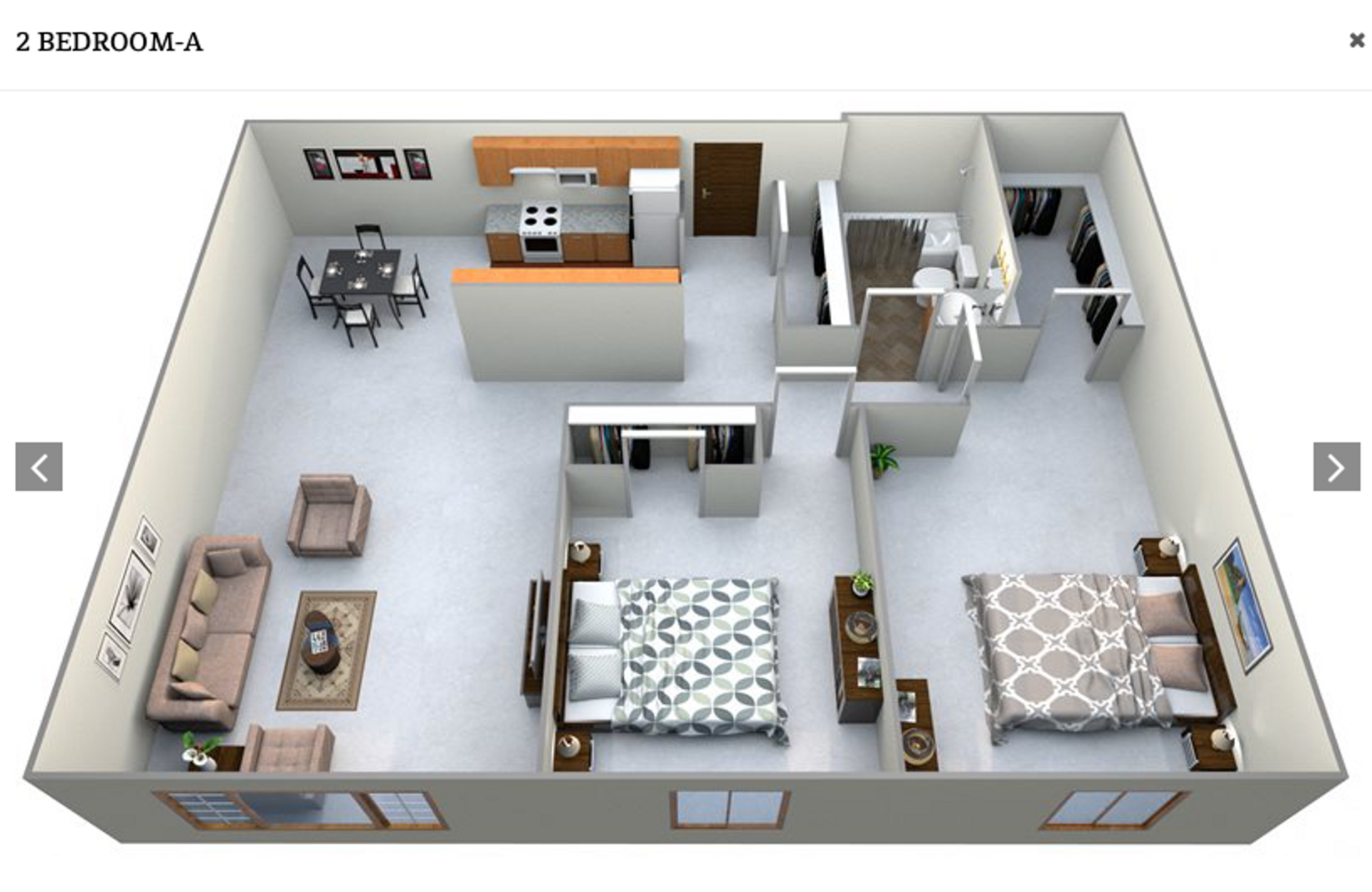 Wyoming Apartment: 6001-6023 E Viking Blvd