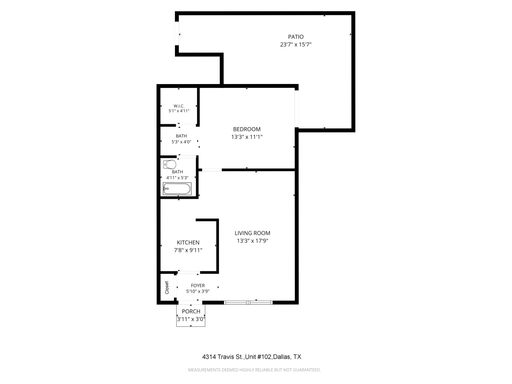 4314 Travis St., Unit #102, Dallas, TX 75205-4430
