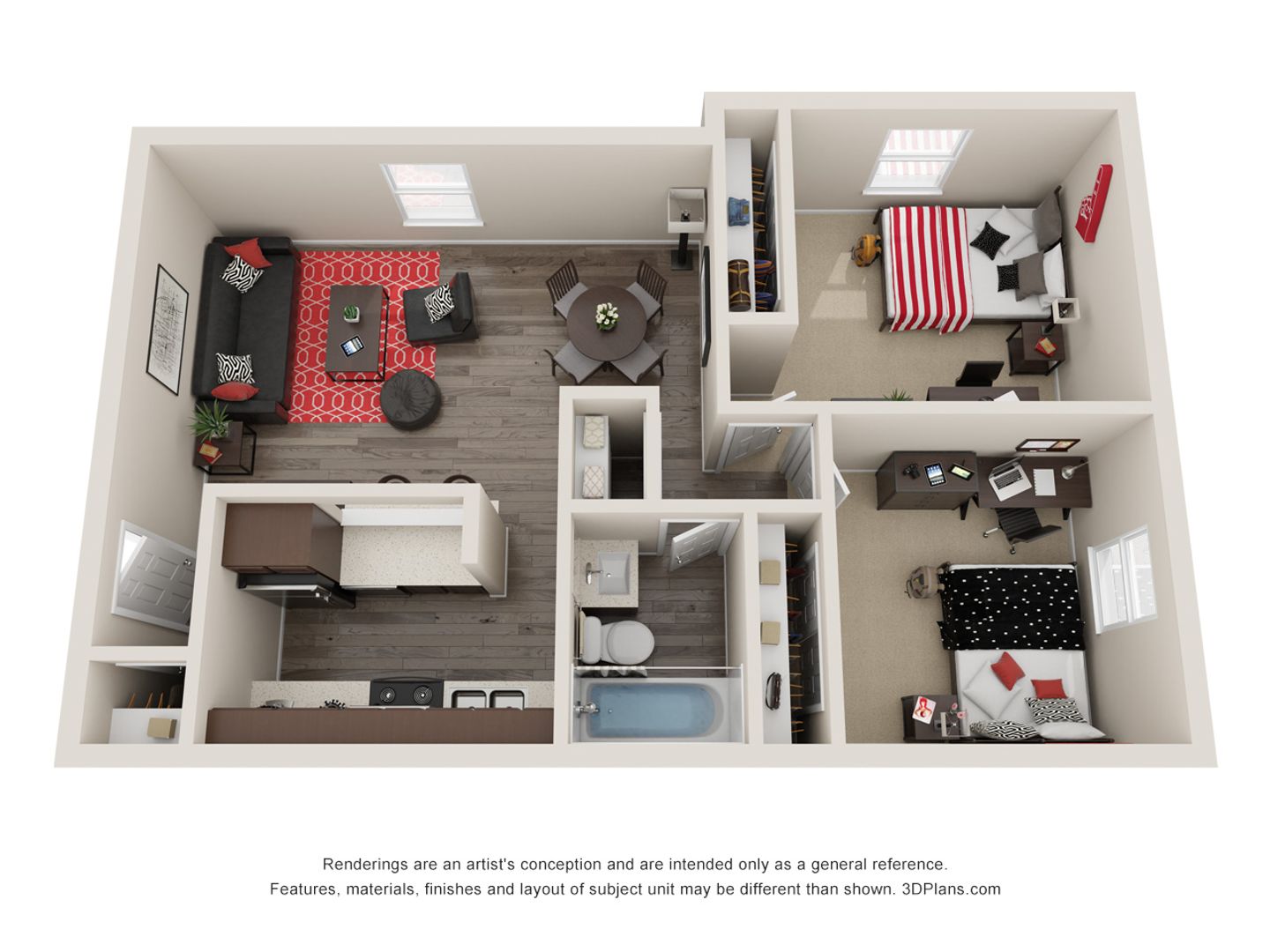 Champaign Apartment: 1862 Valley Rd