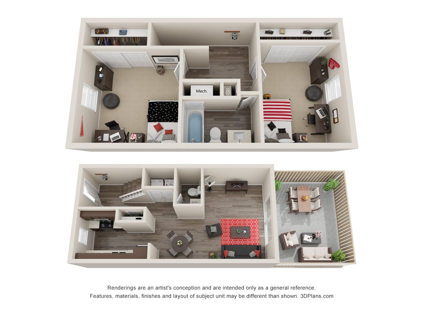 Champaign Apartment: 1862 Valley Rd