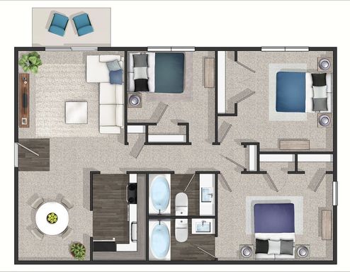 Stretch Out and Settle In To This 3 Bedroom, 2 Bath Home – photo 1